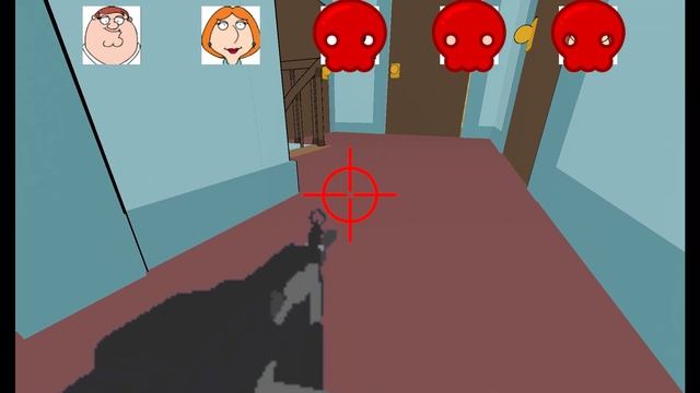 Stewie KILLS The Griffins! Family Guy Itch.io game - No Commentary