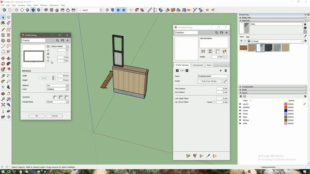 SketchUp Profile Builder 3 TUTORIAL #1 смотреть онлайн