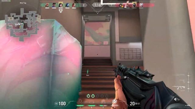 High Sens gives you AIMBOT in VALORANT... смотреть онлайн