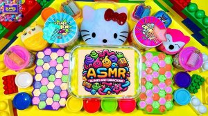 Slime Mixing Random ASMR  Slime Mixing Random