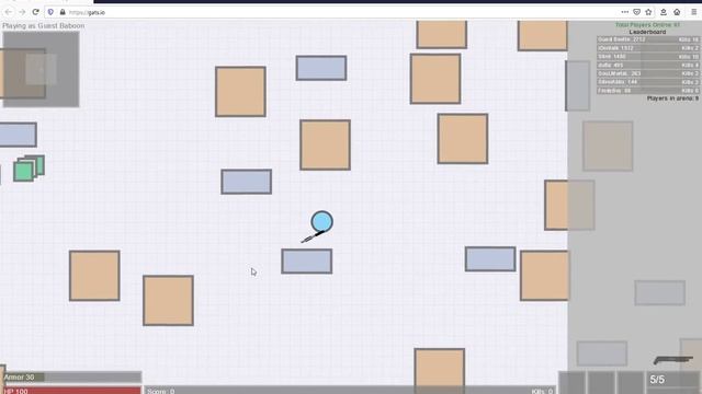 Gats.io 2D Шутер (Браузерные Игры)№16 смотреть онлайн