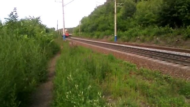 Электровоз ВЛ10у 608 на перегоне Уфа Черниковка смотреть онлайн