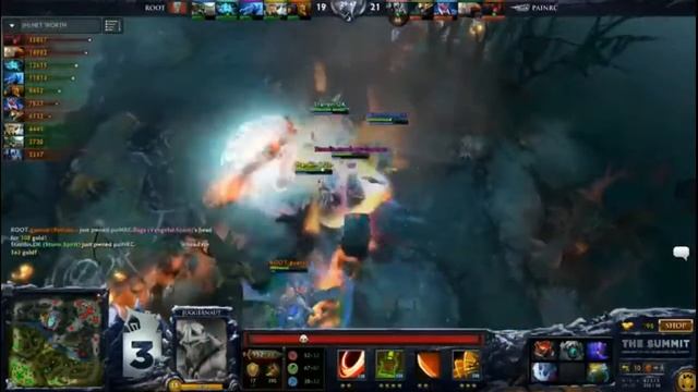 paiN Gaming vs ROOT Gaming DotA2 | Game 1 | The Summit 3 | 07 03 2015 | Highlight смотреть онлайн