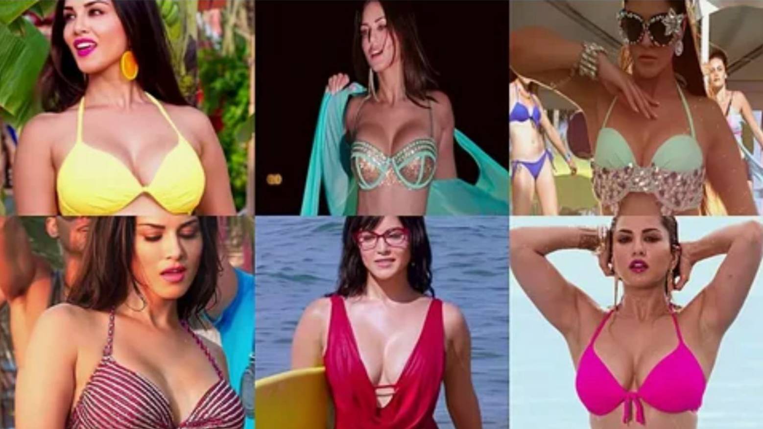 Sunny Leone Ultimate Hot Bikini Edit 4K ｜ All Bikini Scenes смотреть онлайн