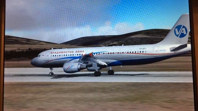 A320 посадка в Хомутов. Fs2004 смотреть онлайн