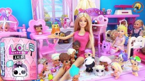 Мультик Волшебный котенок Приключение в садике Кукла БАРБИ НЯНЯ Посылки ЛОЛ СЮРПРИЗЫ для детей