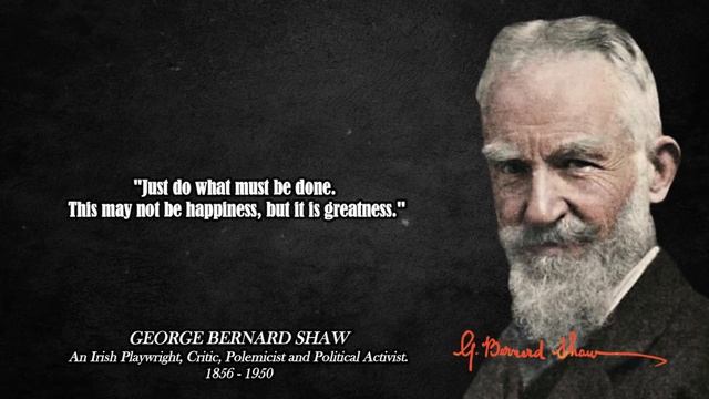 George Bernard Shaw’s Quotes: “It is dangerous to be sincere unless you are also stupid.” смотреть онлайн