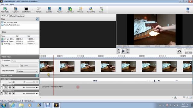 How to do muzzle flash on videopad смотреть онлайн