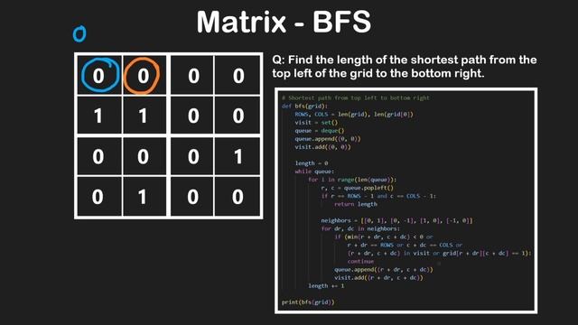 31 Matrix BFS смотреть онлайн
