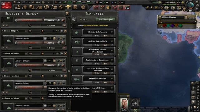 HOI4 Achievement Timelapse: Hispanics of the World Unite! and The True Condor Legion смотреть онлайн