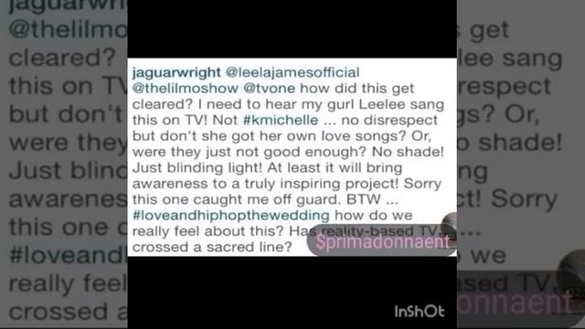 Jaguar Wright challenges K. Michelle. K. Michelle tweets about R. Kelly смотреть онлайн