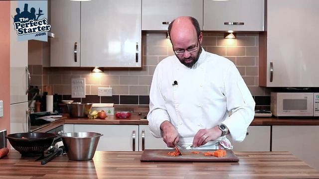 How To Cut Carrot Brunoise