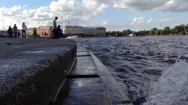 Питер. Биржевая набережная. смотреть онлайн
