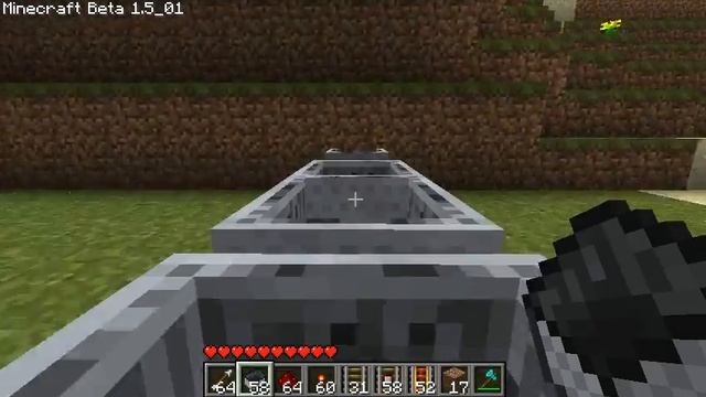 Minecraft Beta 1.5 - Booster Rails powered by Detector Rails! смотреть онлайн