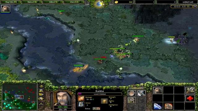 LOD - Warcraft III | Giai Tri voi DotA_Allstars_6.89a3 and Dota lod 6.86i | HD ITACHI смотреть онлайн