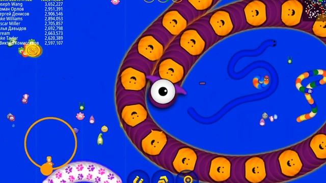 Worms Zone Magic 🐍 Tiny Worm vs Giant Worm - Epic Worms Zone.io Gameplay #422 смотреть онлайн