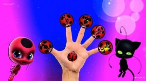 ❤【Леди Баг🐞 и Супер-Кот 🐈😎】Семья пальчиков ✋.Miraculous Ladybug . Finger Family Song ❤