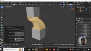 How to use bridge edge loop in blender | bridge edge loop | Blender tutorial