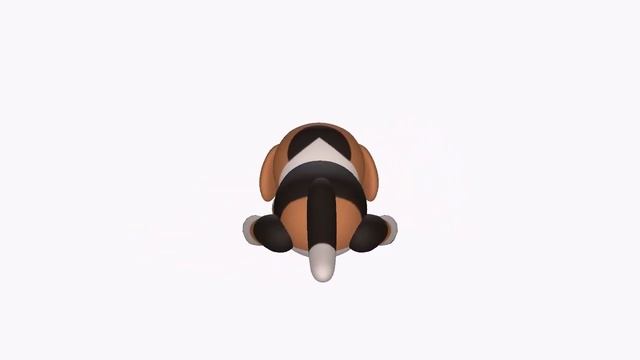 Casual Dog Beagle - 3D model ready for game use - Sleep смотреть онлайн