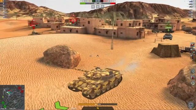 WOT BLITZ | качаем Centurion 7/1