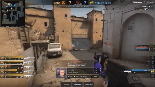 ФИНАЛ: НАВИ - ФНАТИК (2 карта) / KRIMZ тащит Фнатик / Na'Vi vs Fnatic Grand final (2 map) StarSerie смотреть онлайн