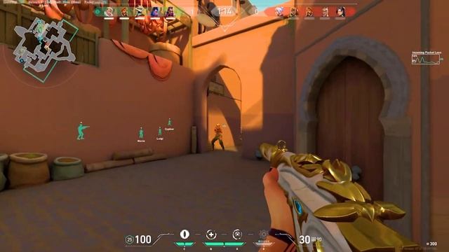 TRUE STRETCHED CROSSHAIR WITH EASY RANKUP | VALORANT смотреть онлайн