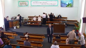 Въезд Иисуса Христа в Иерусалим, утреннее богослужение 13.04.2025