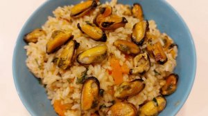 Плов с мидиями. Паэлья или рис с мидиями. Простой рецепт, вкусное блюдо.