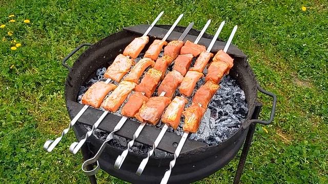Шашлык из карпа ♨️😊👌 смотреть онлайн