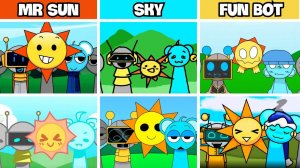 Incredibox - Sprunki but TRIO (FUN BOT, MR SUN, SKY) из Топ-50 Модов | Incredibox Sprunki