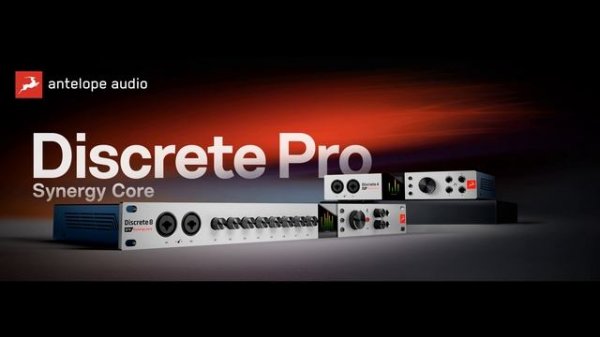 Antelope Audio Introduces Discrete 8 Pro & Discrete 4 Pro Audio Interfaces