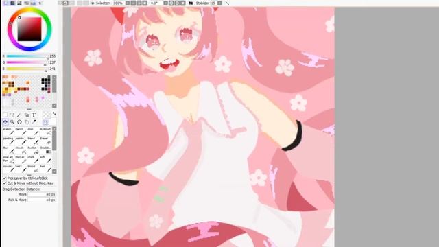 Speedpaint - Sakura Miku 🌸 смотреть онлайн