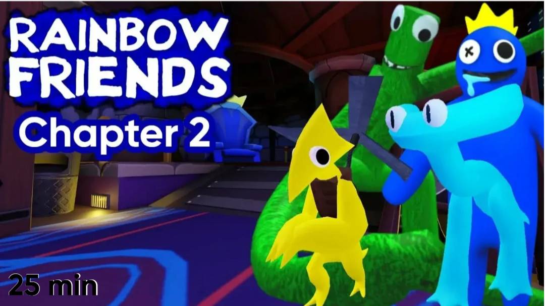 Rainbow Friends Roblox 2 часть смотреть онлайн