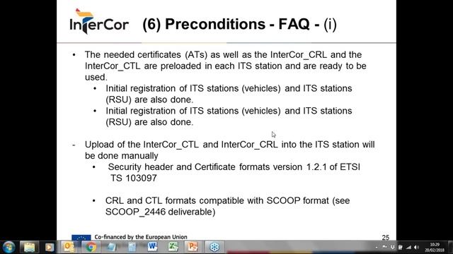 InterCor PKI TESTFEST Webinar 1 - 20 February 2018 смотреть онлайн