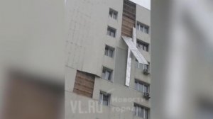 Ураганный ветер с порывами до 40 метров в секунду бушует в Приморье