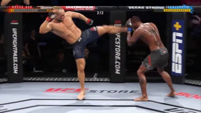 Очень потный дебют в лиге VBL в UFC 4 смотреть онлайн