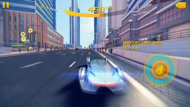 Asphalt 8: Mercedes-Benz Silver Lightning. Map với những pha "tấp vào lề" thần thánh 😂 смотреть онлайн