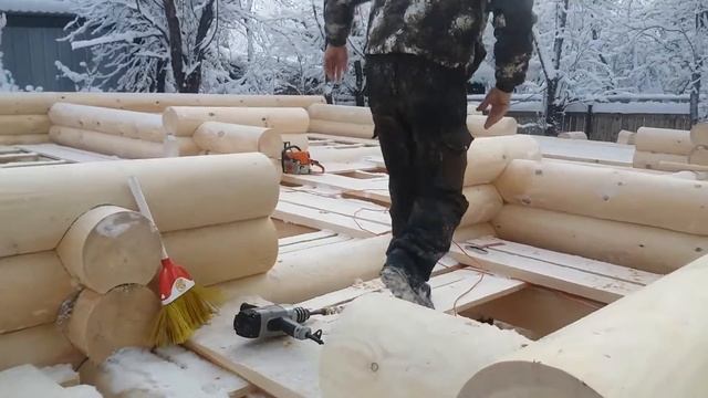 Начало строительства сруба смотреть онлайн