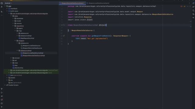 🔸 Valorant Weapon - Remote & Local DataSource Layer | Valorant API Guide Android App #34 смотреть онлайн
