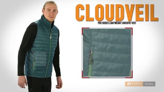 Cloudveil Pro Series Lightweight Emissive Vest - Full Zip (For Men) смотреть онлайн