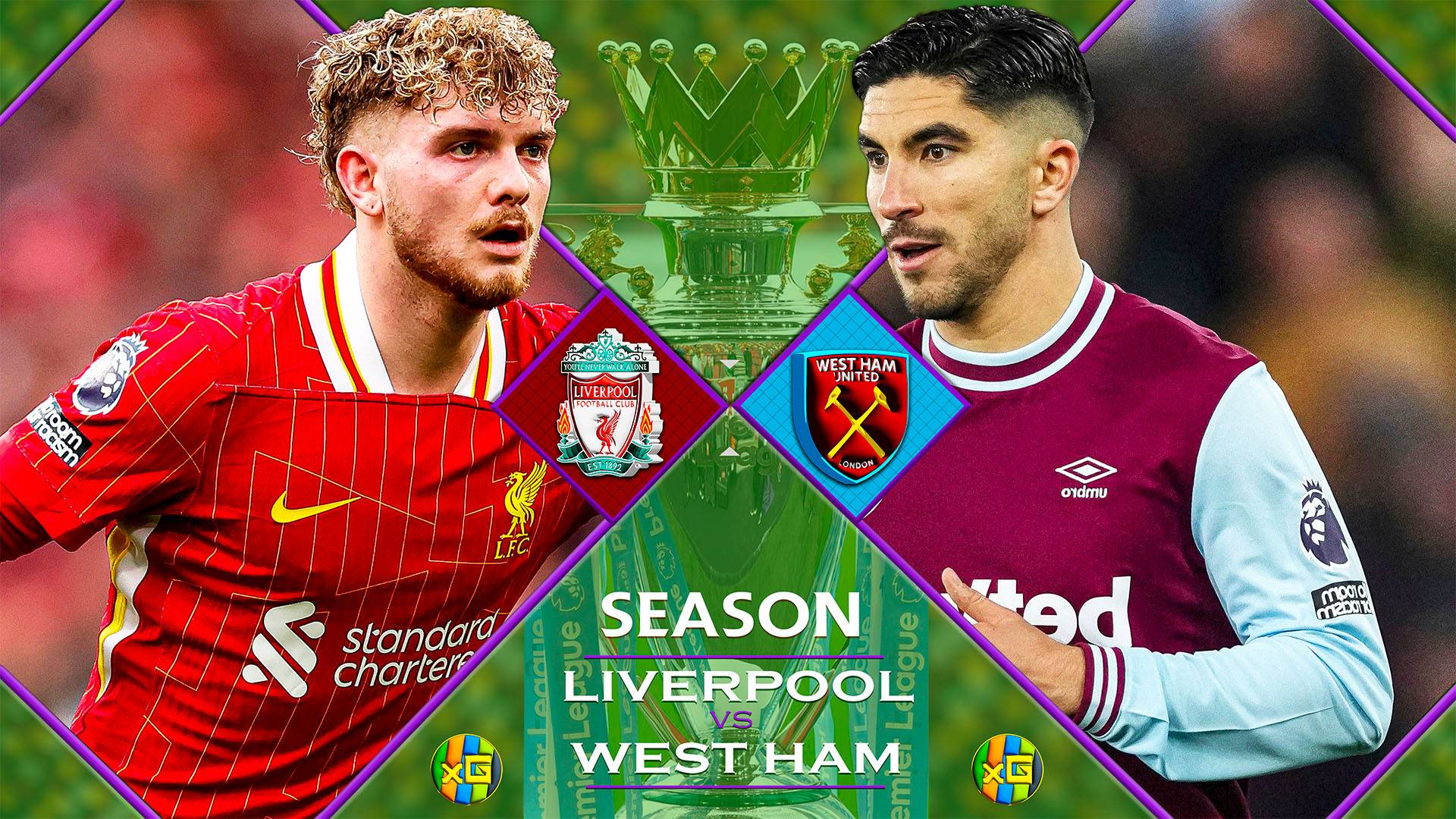 Ливерпуль - Вест Хэм | 13.04.2025 | Футбол |Чемпионат Англии | Прямая трансляция |xg