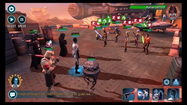 SWGOH // Artist of War (Mythic) - Bonus Tier смотреть онлайн