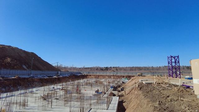 ЖК Новая Алексеевская роща — съёмка с воздуха март 2024 смотреть онлайн