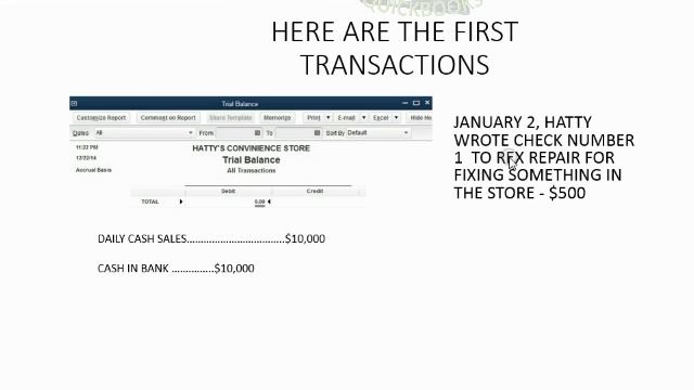 Learn QuicBooks Video 6a - First Transaction - Short Version смотреть онлайн