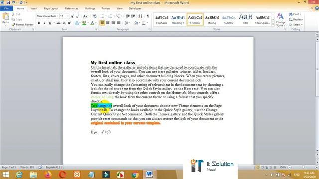 Computer Basic Course(Free) Ms Word Part 1 step by step in Nepali смотреть онлайн
