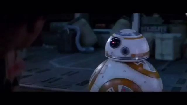 Star Wars: The Force Awakens, BB-8 thumbs up смотреть онлайн