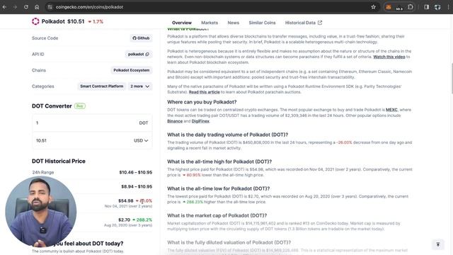 DOT Coin Price Prediction 2024 | Polkadot Coin Price Prediction | DOT | Dot Coin | Polkadot coin смотреть онлайн