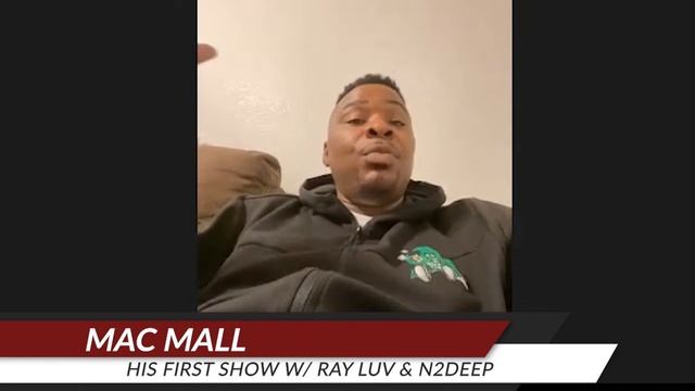 MAC MALL | His First Show W/ Ray Luv & N2DEEP | Kream Soda Radio смотреть онлайн