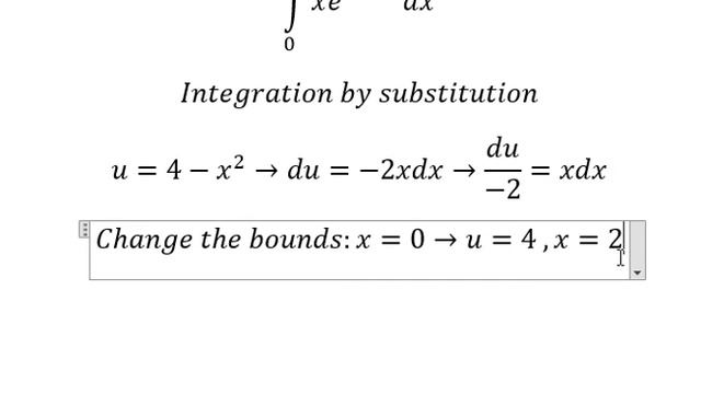 Calculus Help: Integral ∫ From 0 to 2 xe^(4-x^2 ) dx - Integration by substitution смотреть онлайн