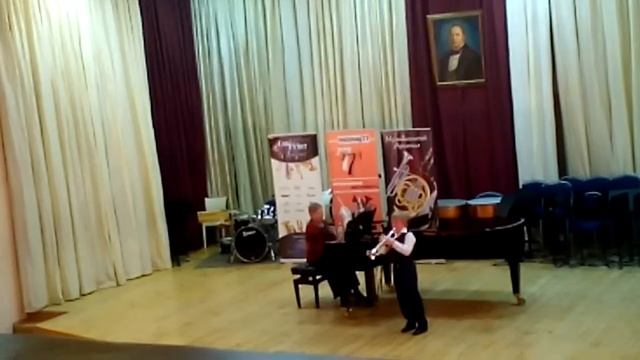 Валентино. Соната. Исп. Г. Гринемайер, труба, г. Тула. смотреть онлайн